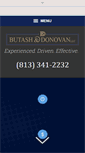 Mobile Screenshot of butashdonovan.com